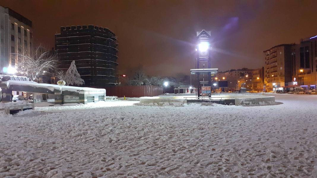 Diyarbakır’da kartpostallık kar manzaraları 28