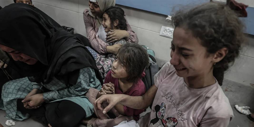 Gazze’de insanlığı utandıran fotoğraflar 4