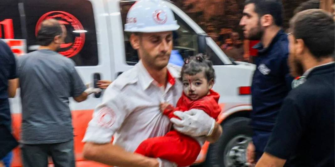 Gazze’de insanlığı utandıran fotoğraflar 5