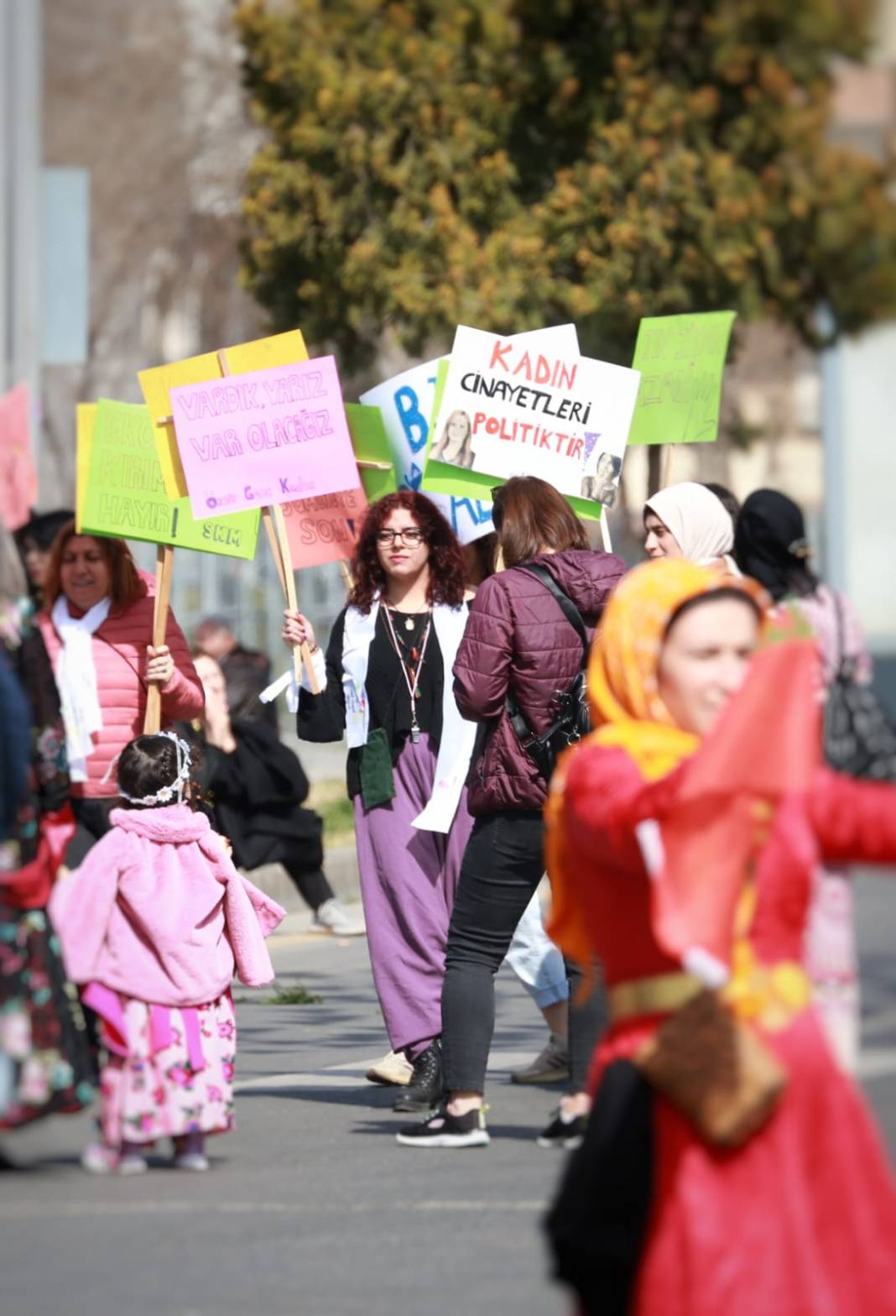 Diyarbakır mitingi ve kadın portreleri 6