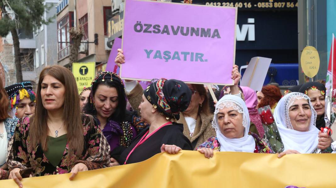 Diyarbakır’da 8 Mart coşkuyla kutlandı 8