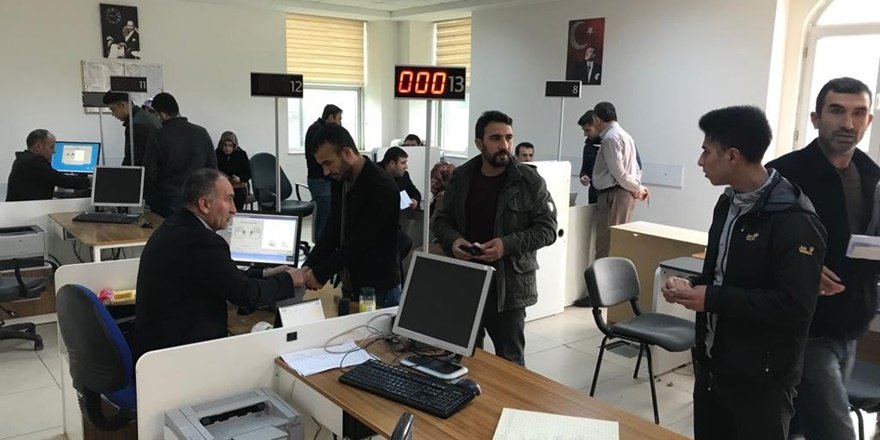 Siirt Nüfus ve Vatandaşlık Müdürlüğünde randevusuz işlem yapılmayacak