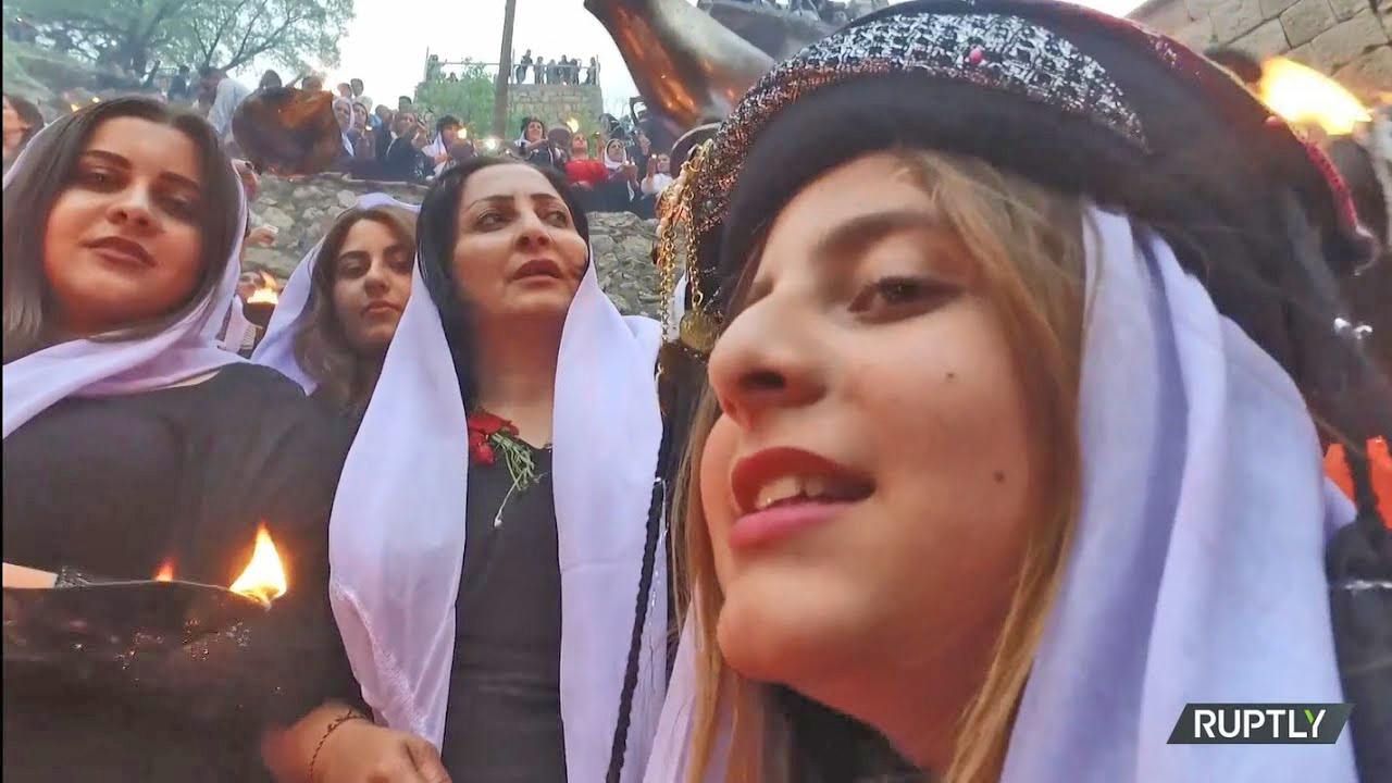 Ezidilerin #ÇarşemaSor bayramı