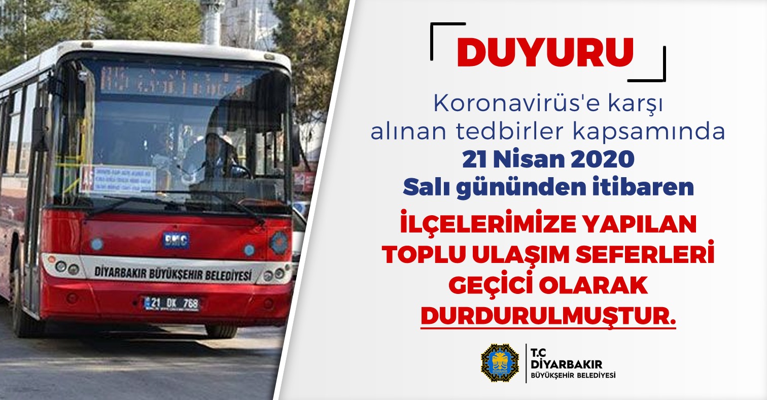 SON DAKİKA...Diyarbakır’da ilçelere ulaşım durduruldu