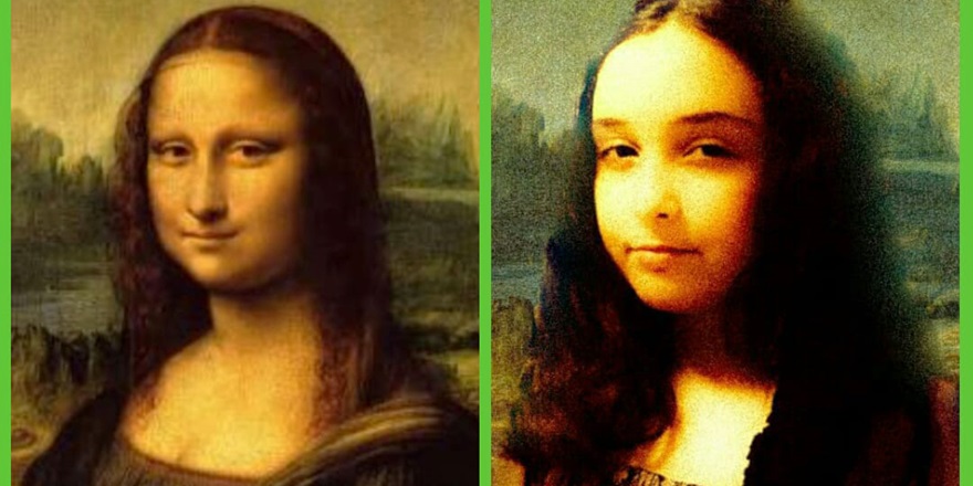 Diyarbakırlı öğrenciler 'canlı' portre oldu