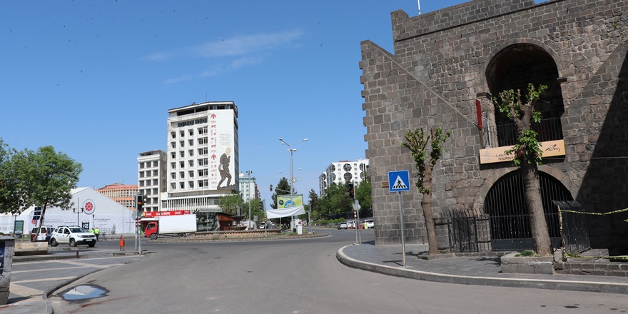 Diyarbakır kısıtlamanın ardından boş kaldı