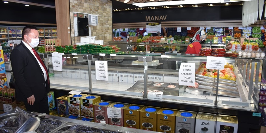 Beyoğlu marketleri denetledi