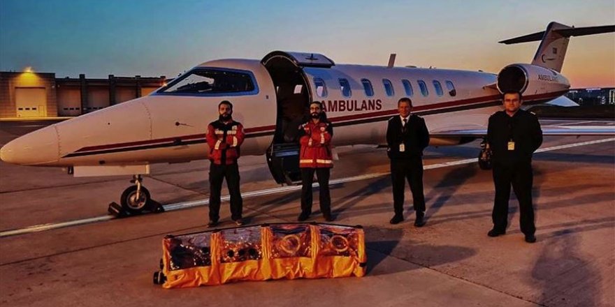 İsveç'te yaşayan Covid-19 hastası Türkiye'ye getiriliyor
