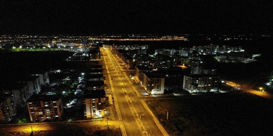 Diyarbakır'da boş sokaklar drone ile görüntülendi
