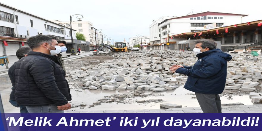 -VİDEO-'Melik Ahmet' iki yıl dayanabildi!