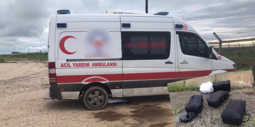 VİDEO - Uyuşturucu sevkiyatı için kiralık ambulans!