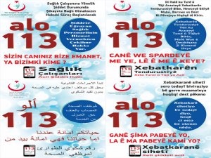 4 Dilde sağlık çalışanlarına şiddet broşürü