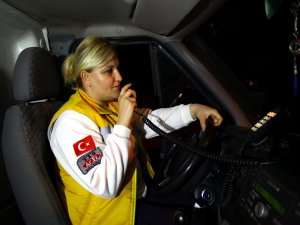 Hayat kurtaran direksiyonda "kadın eli"