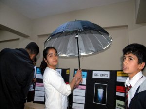 Siverekli mucit öğrencilerden bilim fuarı