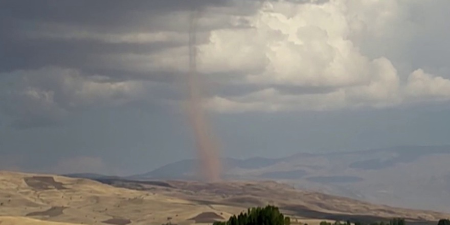 Muş'ta hortum paniği