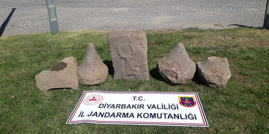 Diyarbakır’da Asur dönemine ait tarihi eser ele geçirildi