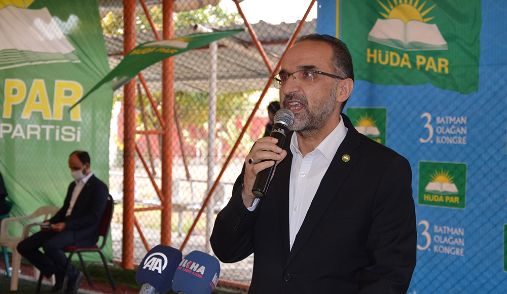 HÜDA PAR Genel Başkanı: Kürtlerin hakkını verin