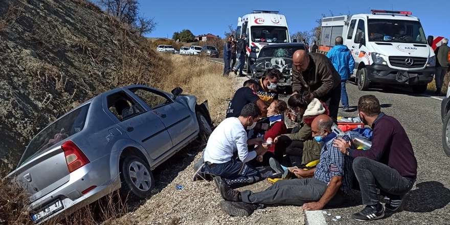 Tunceli’de trafik kazası: 6 yaralı