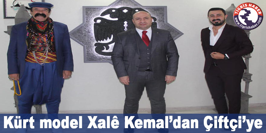 Kürt model Xalê Kemal’dan Çiftçi’ye ziyaret