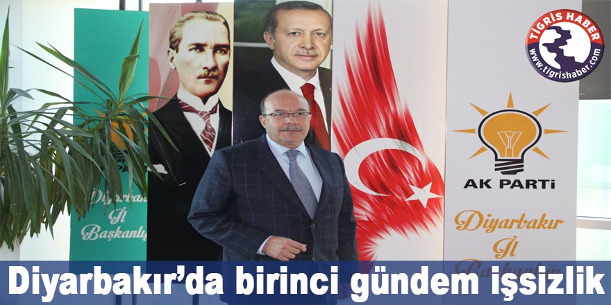 Diyarbakır’da birinci gündem işsizlik
