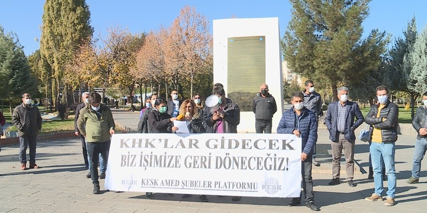 “Hukuken suç olmayan gerekçelerle ihraç edilenler görevlerine iade edilmeli”