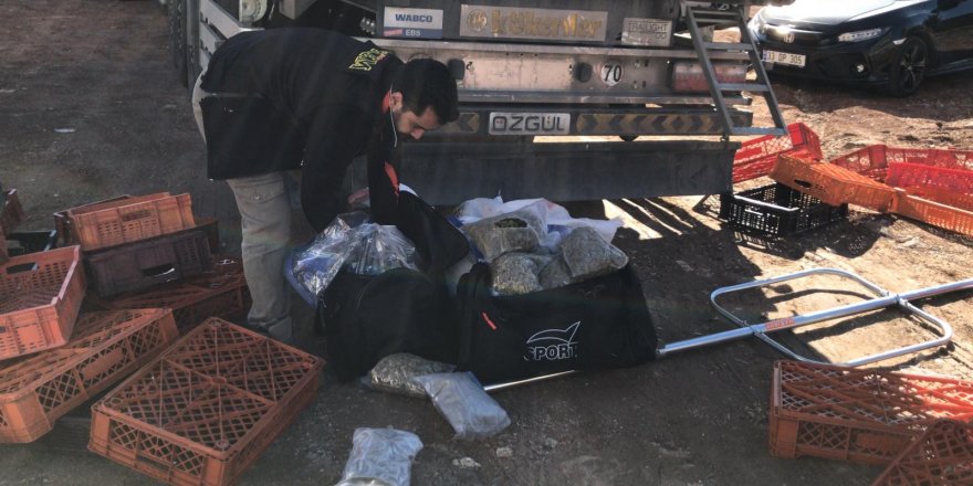 Şanlıurfa’da 600 bin lira değerinde uyuşturucu ele geçirildi