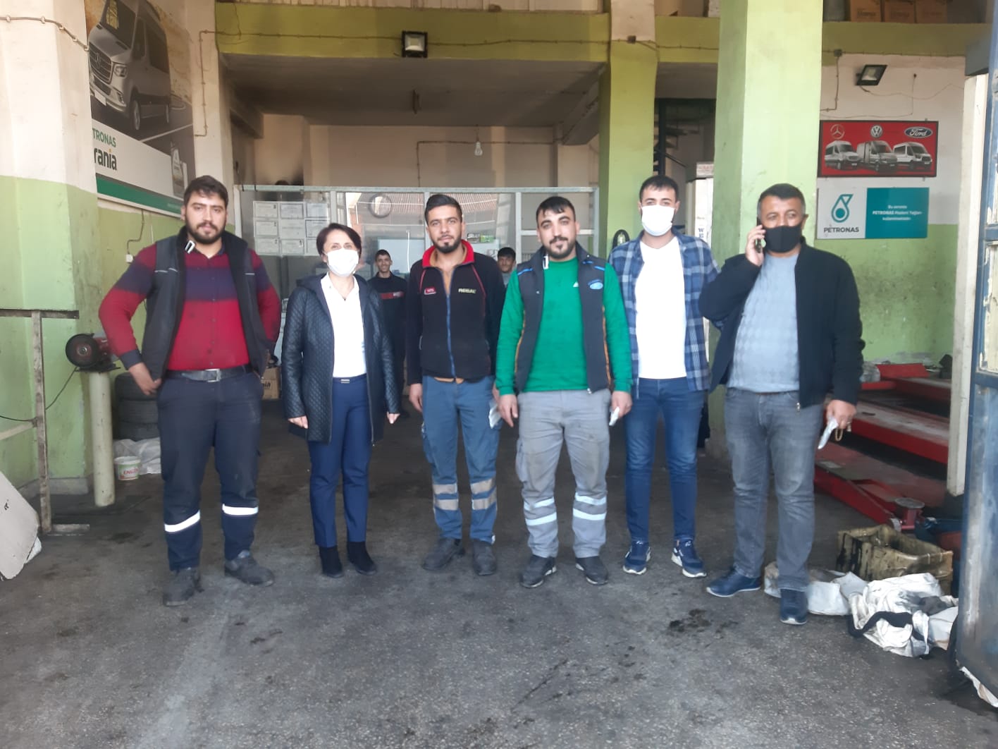 CHP’li başkandan sanayi esnafına ziyaret