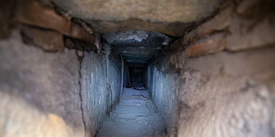 Diyarbakır'da Roma dönemine ait atık su kanalı bulundu