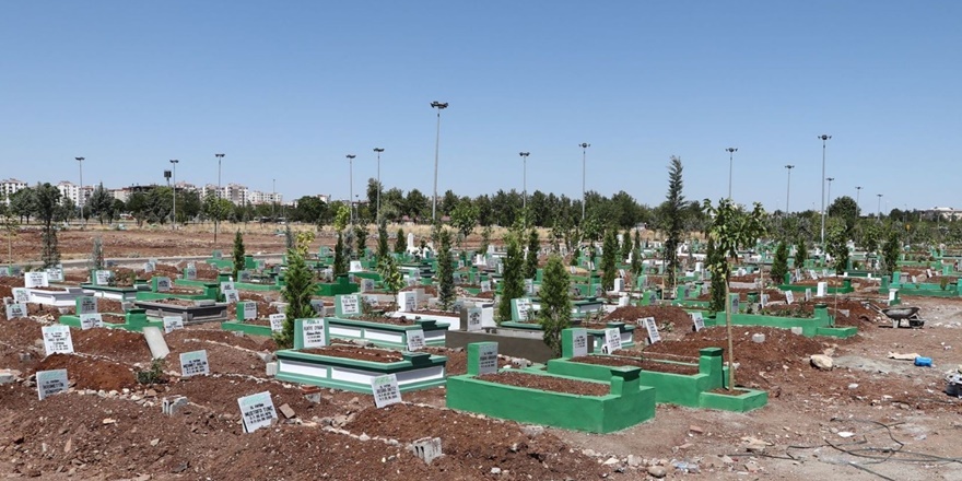 Diyarbakır’da yeni mezar yeri oluşturuldu