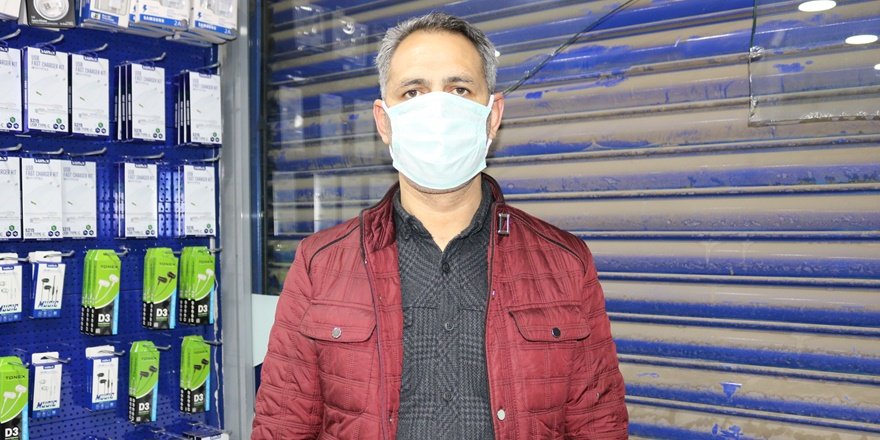 Diyarbakır’da kısıtlamayı fırsat bilen hırsızlar telefon dükkanını soydular