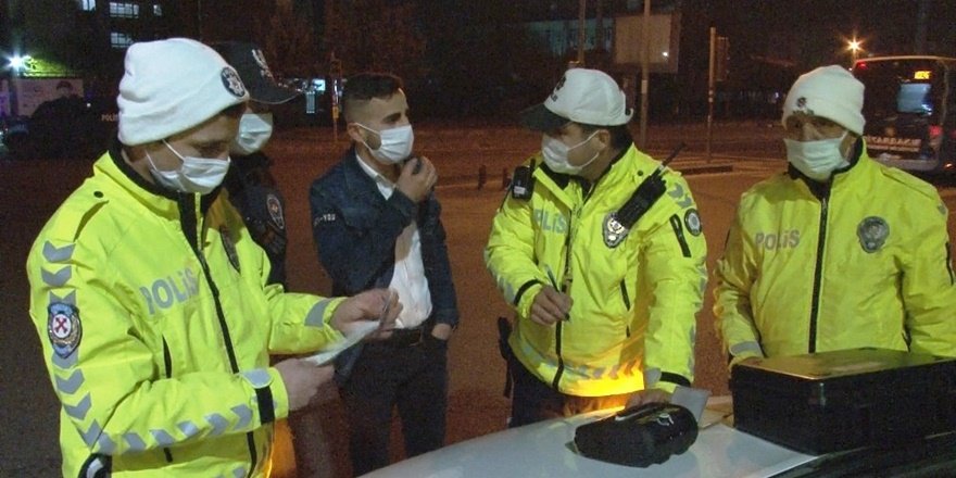 Diyarbakır'da 1 milyon 544 bin lira kısıtlama ceza kesildi