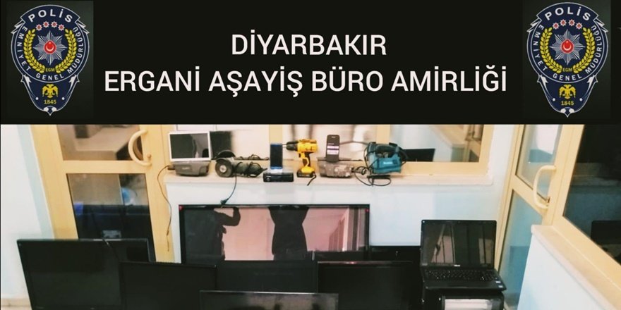 Diyarbakır'da hırsızlık şüphelisi yakalandı