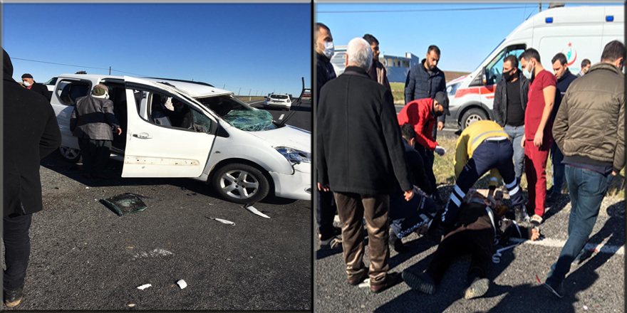 Diyarbakır'da feci kaza: 2’si ağır 4 yaralı