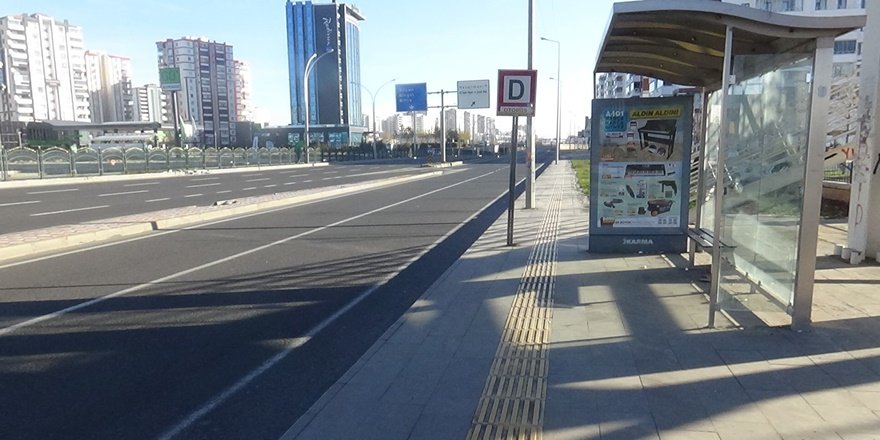 VİDEO - Diyarbakır’da kısıtlama sessizliği