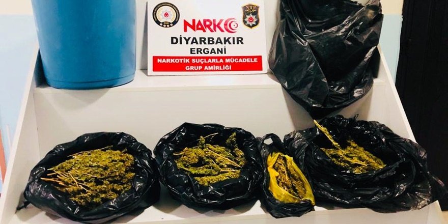 Diyarbakır'da narkotik operasyonu