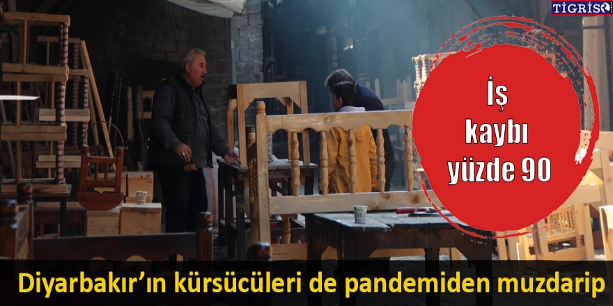 Diyarbakır'ın kürsücüleri de pandemiden muzdarip