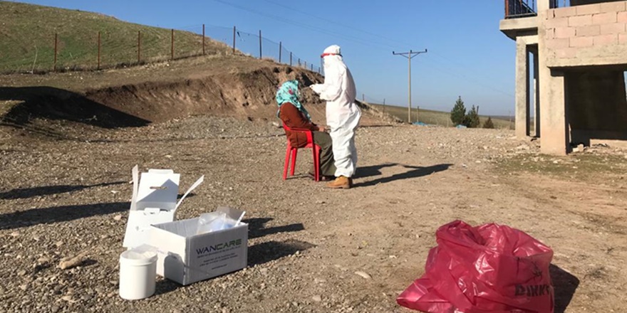 Diyarbakır’da filyasyon ekiplerinin yoğun mesaisi