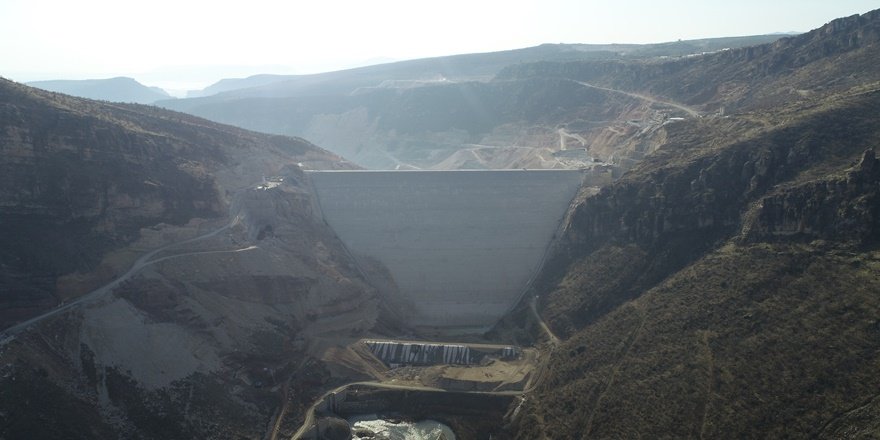 Silvan Barajı’nın gövde dolgusu tamamlandı