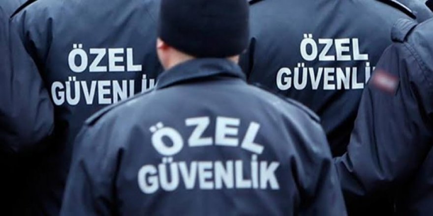 Özel güvenlik üniforması alınacaktır