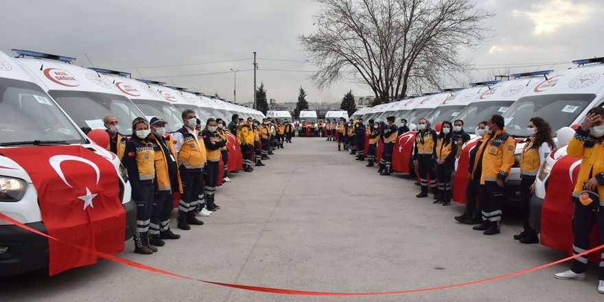Sağlık Bakanlığı’ndan Diyarbakır'a 22 ambulans