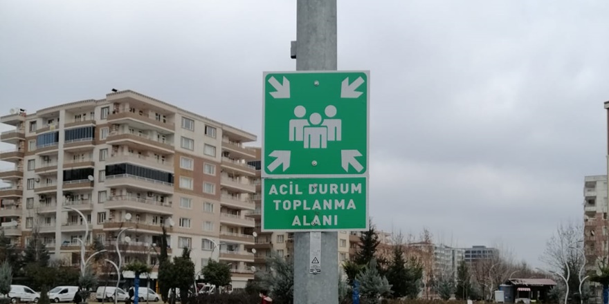 Diyarbakır’da 102 acil toplanma yeri belirlendi