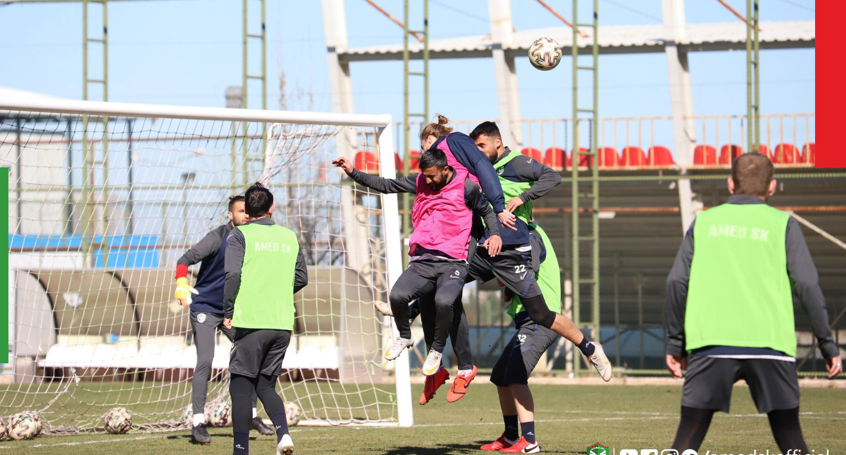 Amedspor'da hazırlıklar tamamlandı