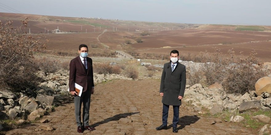 Yenişehir Kaymakamı Beşikci'den  'Kral Yolu'nda inceleme