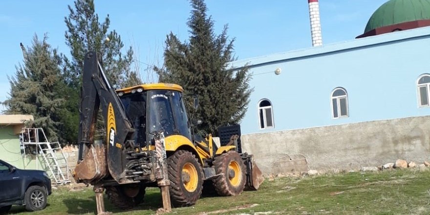 Diyarbakır’da çalınan iş makinesi Şanlıurfa’da çıktı