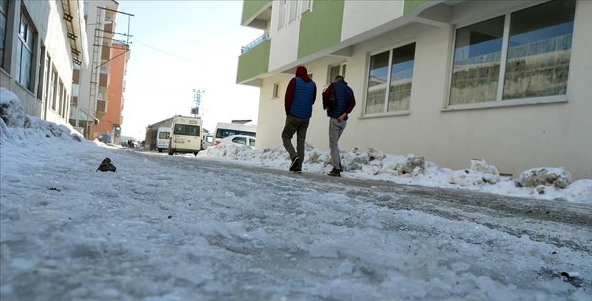 Doğu Anadolu'nun en soğuk şehri Ağrı oldu