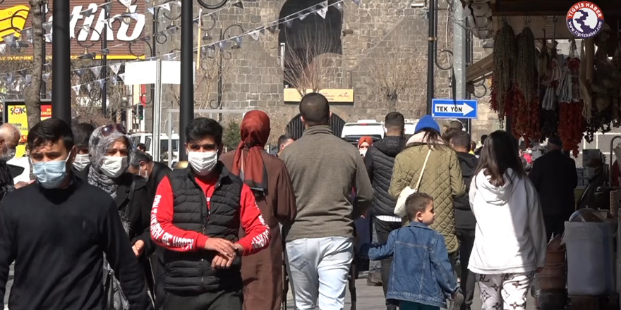Diyarbakır’da son bir haftada 100 binde 35'in altında vaka
