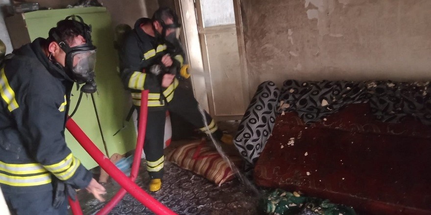 Diyarbakır’daki yangında 1 kişi öldü
