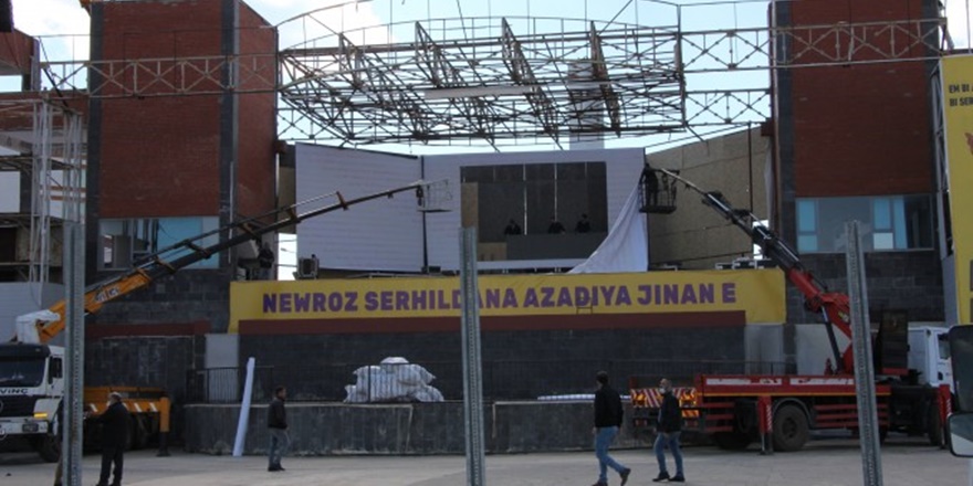 Diyarbakır Newroz’una saatler kaldı