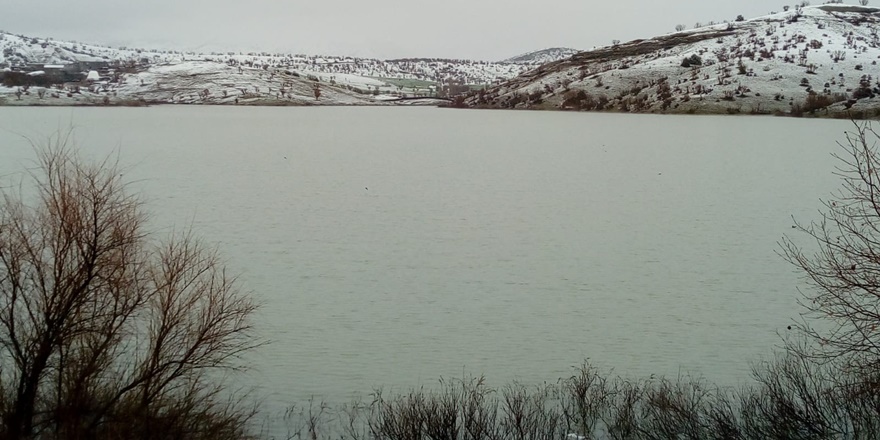 Diyarbakır Uzunova göleti son yağışlarla doldu
