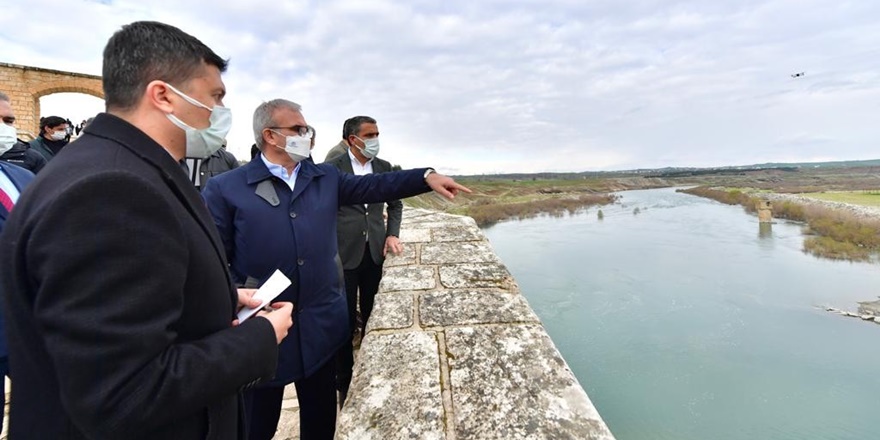 Malabadi Köprüsü çevresine 22 bin metrekarelik park alanı